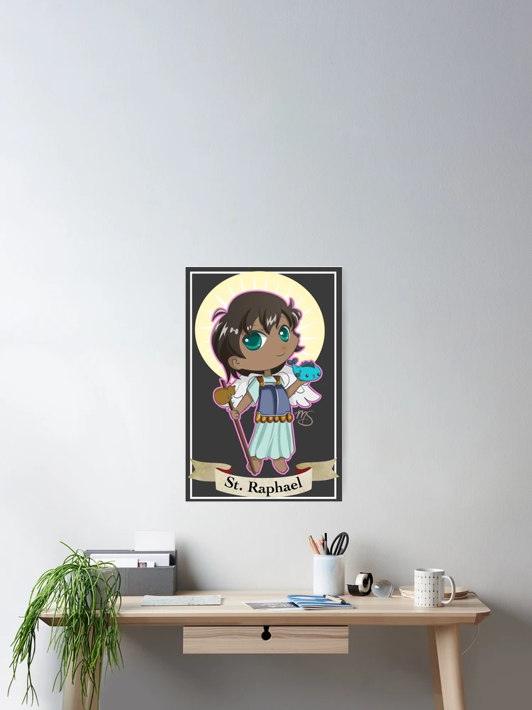 Thumbnail 2 von 3, Poster, St. Raphael designt und verkauft von Megasha.
