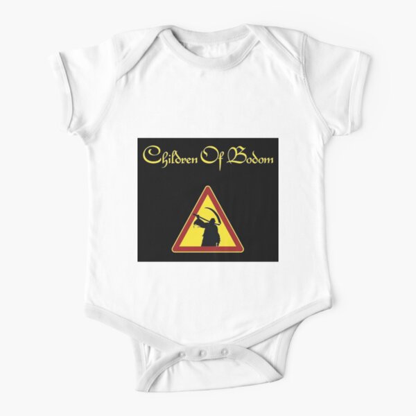 Children of Bodom I Worship Chaos Baby Jersey Boy Girl Bodysuit Funny Baby Short Sleeve Clothes 