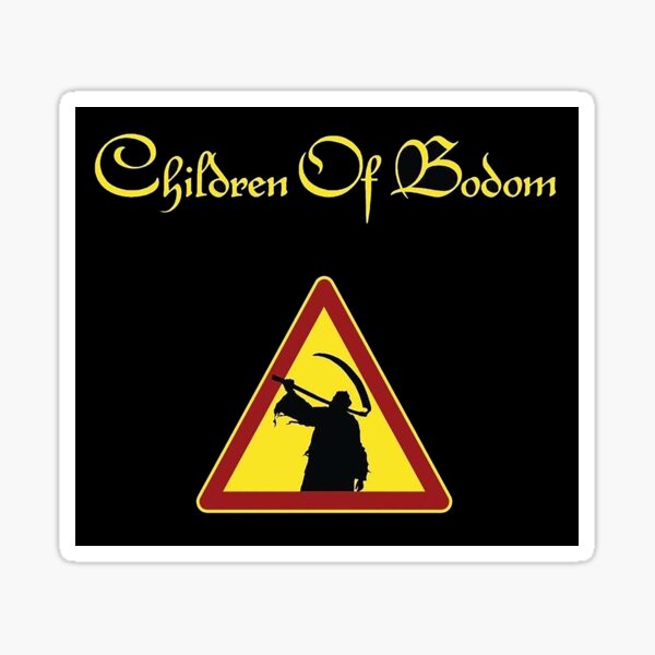 Sticker Children Of Bodom Redbubble