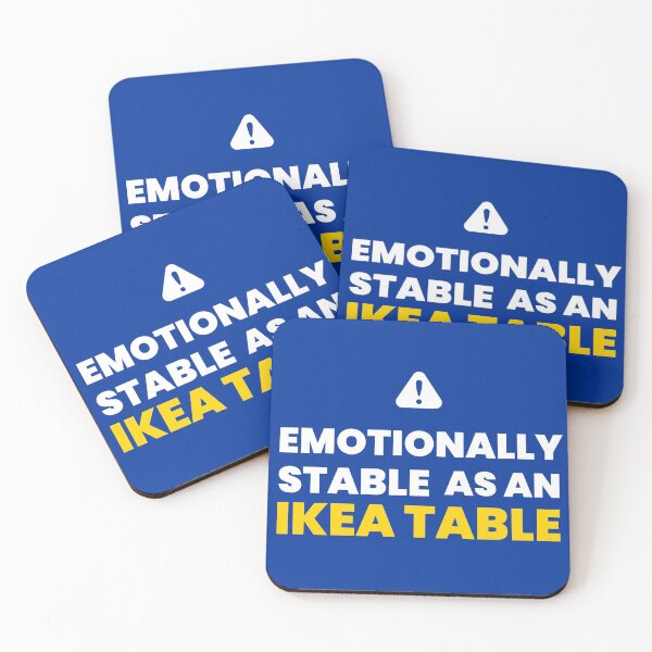 Item preview, Emotionally Stable As An IKEA Table  designed and sold by BlackSheepC.