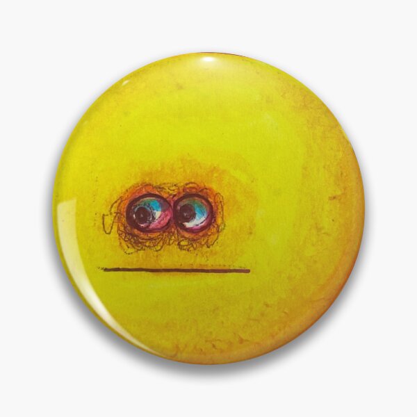 Yellow Textured Blob That Has Large Blue Eyes A Drooling, 40% OFF