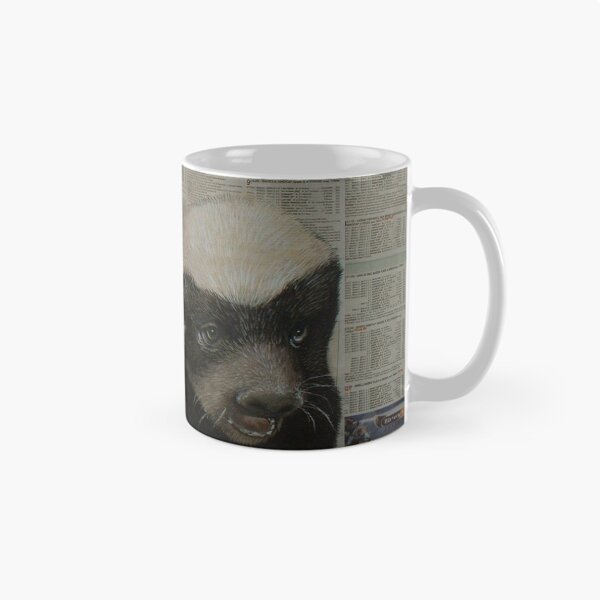 Item preview, The Honey Badger - Endangered Species Project designed and sold by Cherie Roe Dirksen.