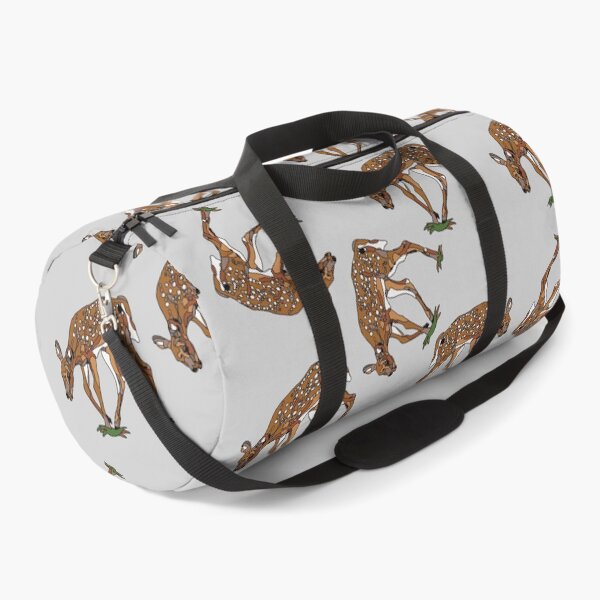 Item preview, minimalistic white-tailed deer fawn cute baby bambi look pattern designed and sold by The Red Shop.