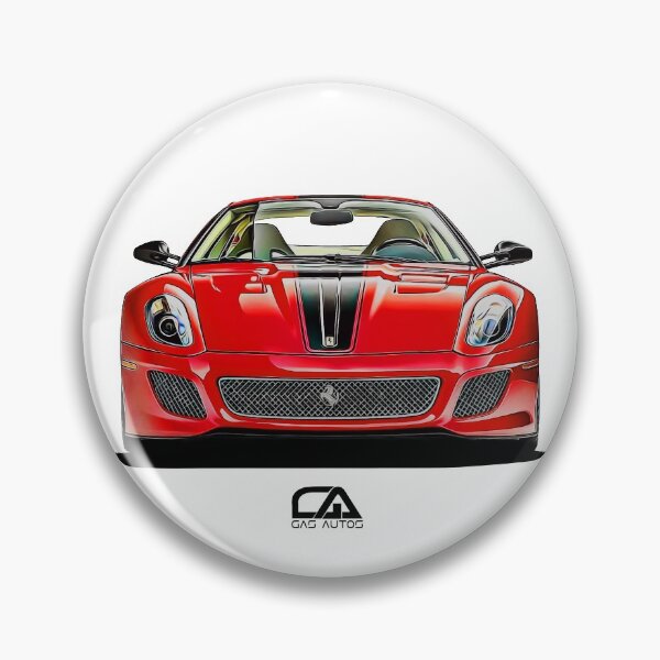 Item preview, Ferrari 599 GTO Illustration designed and sold by gasautos.