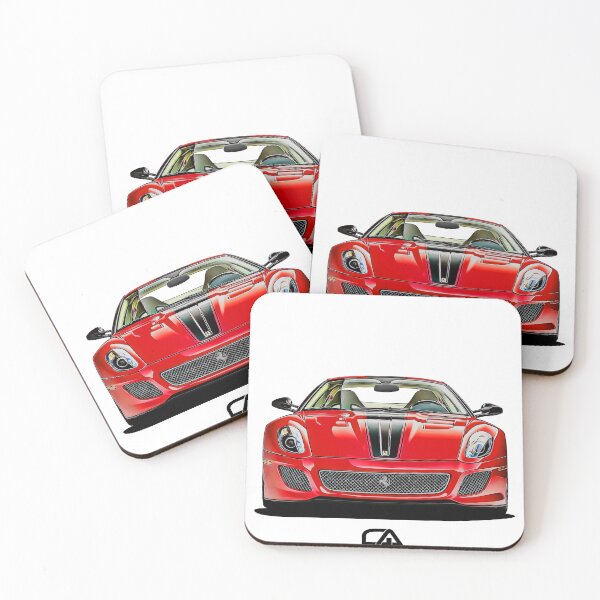 Item preview, Ferrari 599 GTO Illustration designed and sold by gasautos.