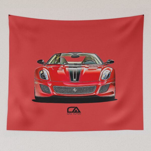 Item preview, Ferrari 599 GTO Illustration designed and sold by gasautos.