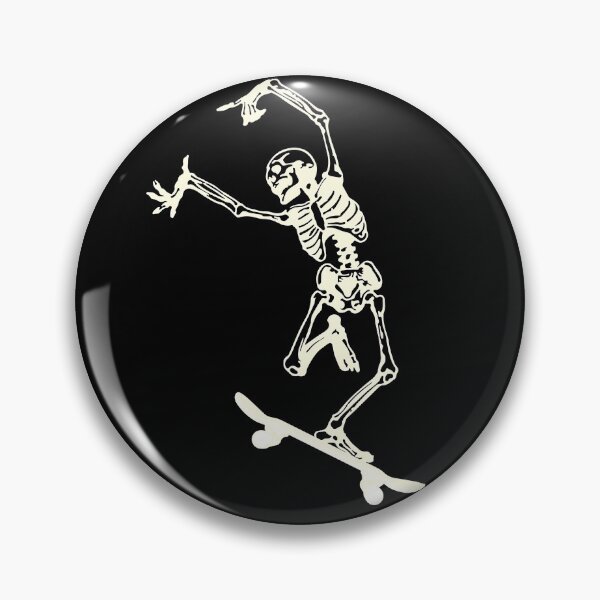 Item preview, Skating Skeleton in Cream designed and sold by Bhamgraphics.
