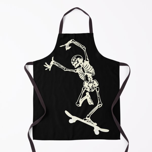 Item preview, Skating Skeleton in Cream designed and sold by Bhamgraphics.
