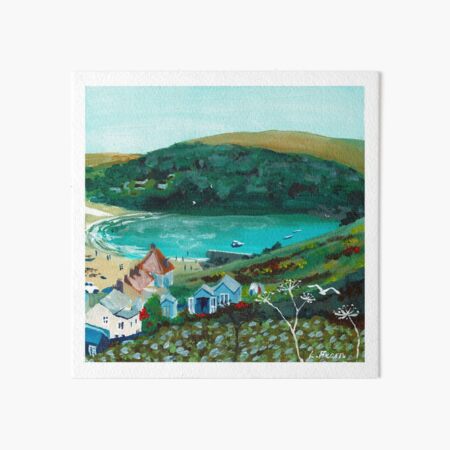 Hope Cove Art Board Print