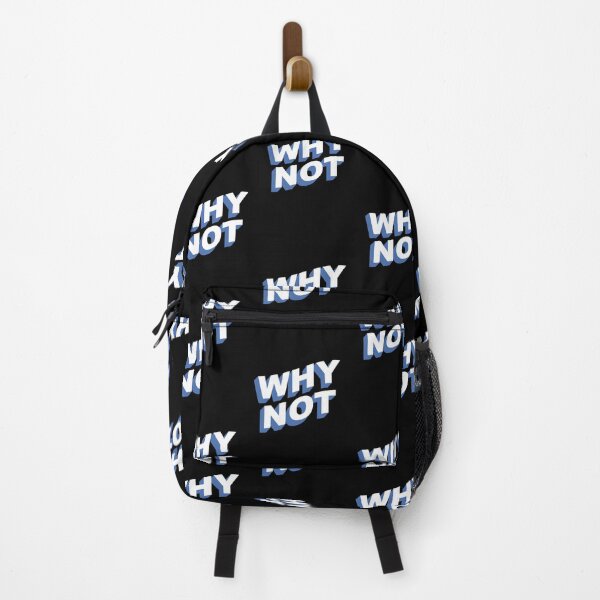Item preview, Why Not? – Today Is Another Fresh Start Minimalist Retro Blue designed and sold by The Green Corner.