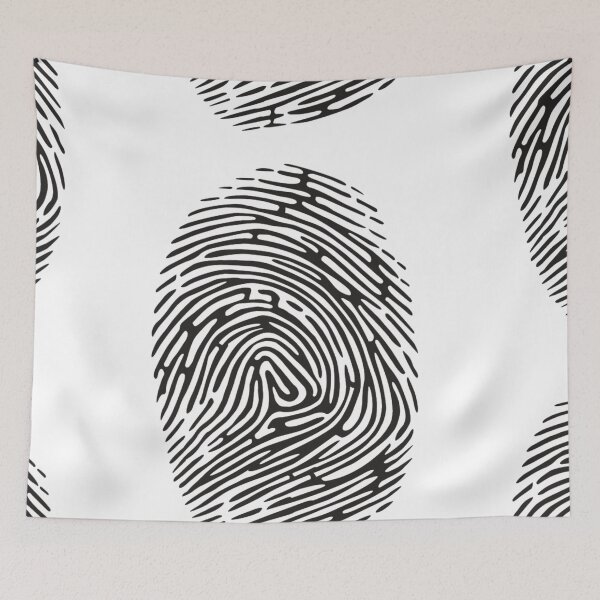 Item preview, Fingerprint B&W designed and sold by Ishangautam.