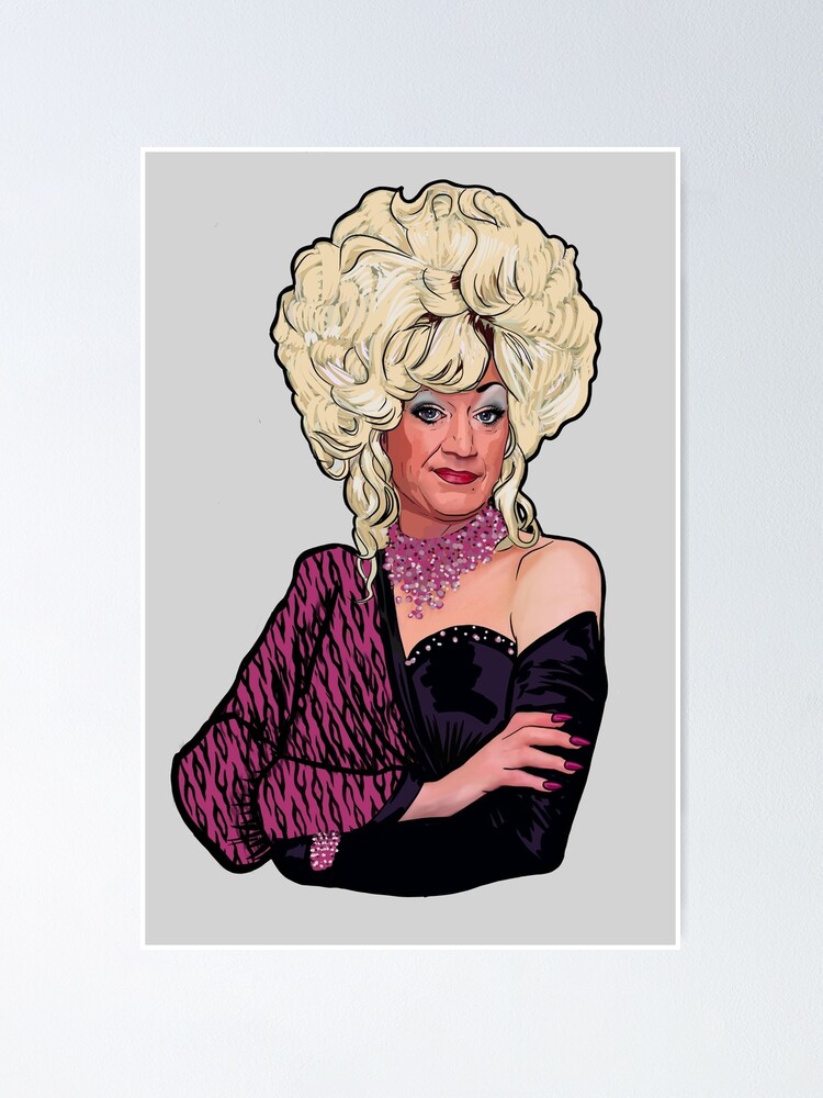 Lily Savage Birkenheads Finest Drag Queen Poster For Sale By Shelmodine79 Redbubble 