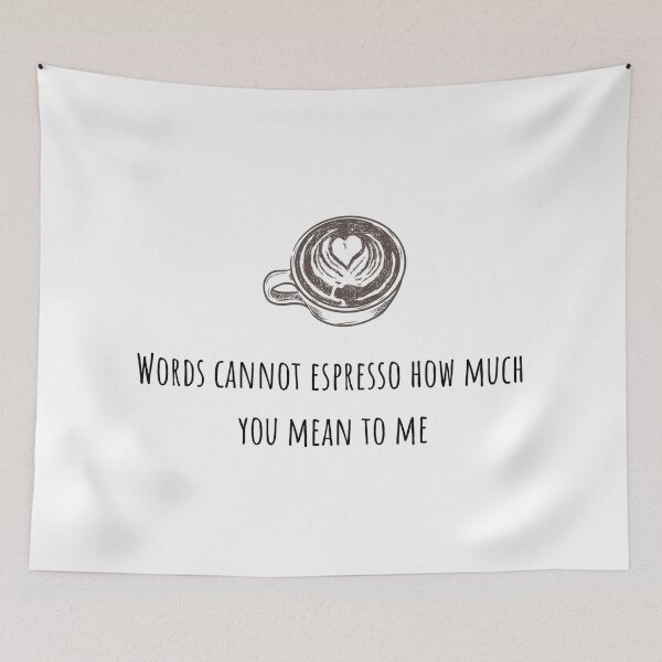 Item preview, Valentine's Day Espresso Coffee pun designed and sold by L1 Creations.