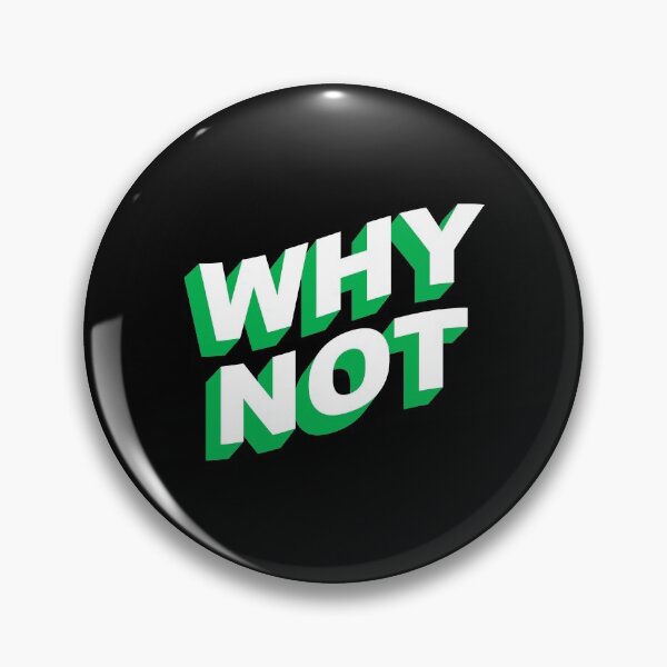 Item preview, Why Not? – Today Is Another Fresh Start Minimalist Retro Green designed and sold by The Green Corner.