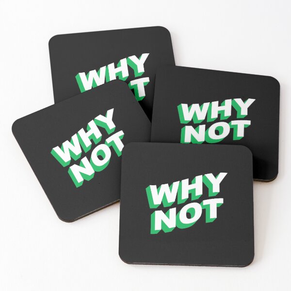 Item preview, Why Not? – Today Is Another Fresh Start Minimalist Retro Green designed and sold by The Green Corner.