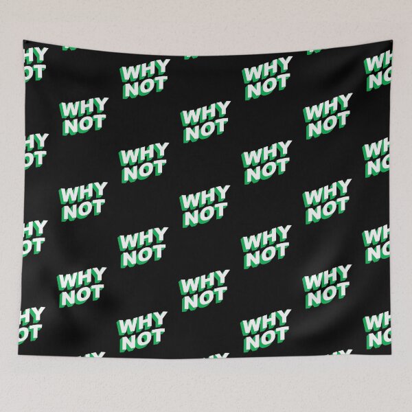 Item preview, Why Not? – Today Is Another Fresh Start Minimalist Retro Green designed and sold by The Green Corner.