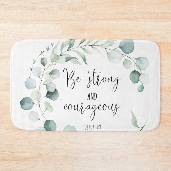 Item preview, Be Strong & Courageous Joshua 1:9 designed and sold by KAMdesignhaus.