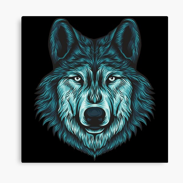 Item preview, Blue Wolf! designed and sold by FEAR-GRAFX.