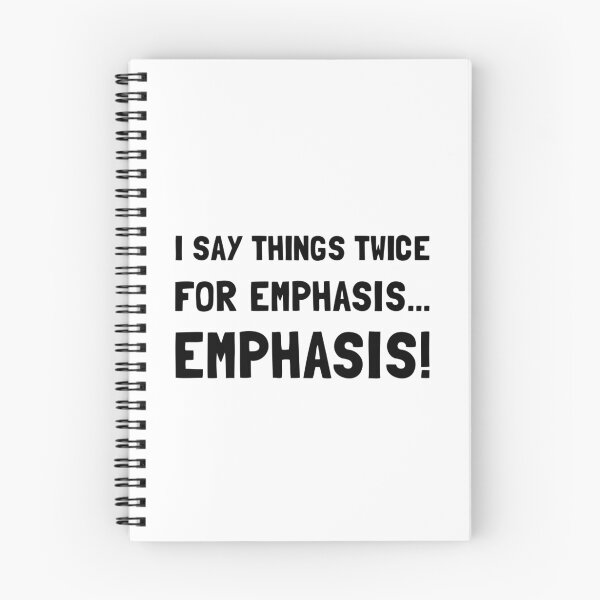 Item preview, Twice For Emphasis designed and sold by TheBestStore.