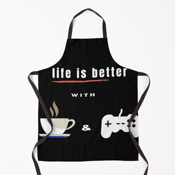 Item preview, Life is Better with coffee and game designed and sold by vishkhatri.