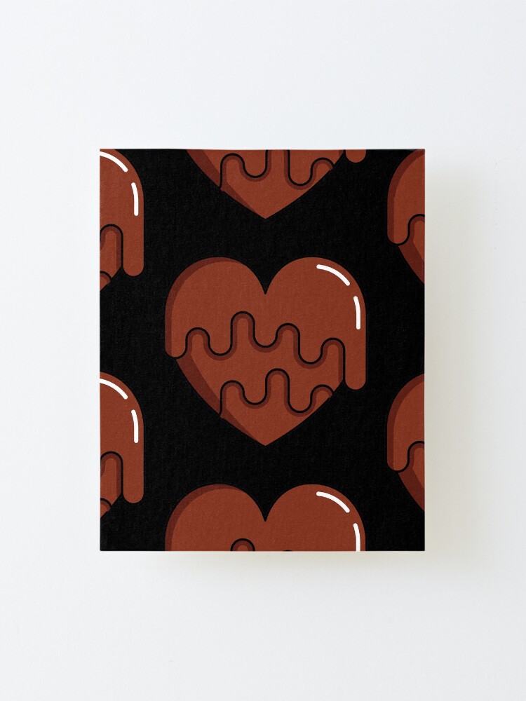 Alternate view of Chocolove - Love is Like Chocolate Mounted Print