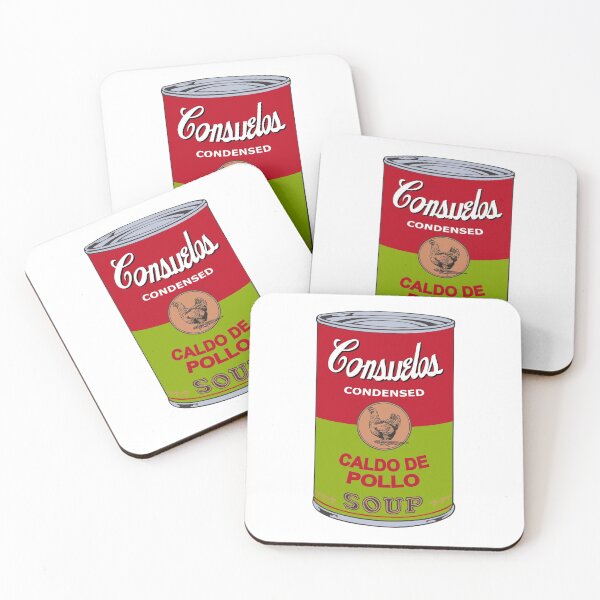 Item preview, Mexican Andy Warhol soups - Consuelos pop art - Caldo de Pollo designed and sold by Groenendijk.