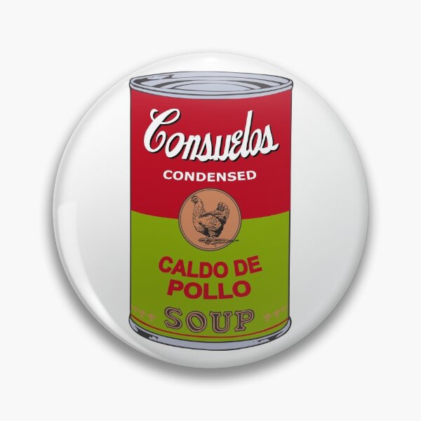 Item preview, Mexican Andy Warhol soups - Consuelos pop art - Caldo de Pollo designed and sold by Groenendijk.