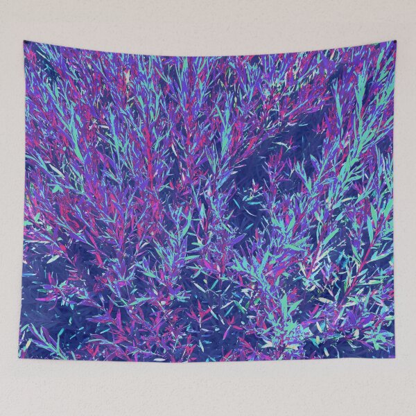 Item preview, Psychodelic Fluro Leaves designed and sold by Trixiloo.