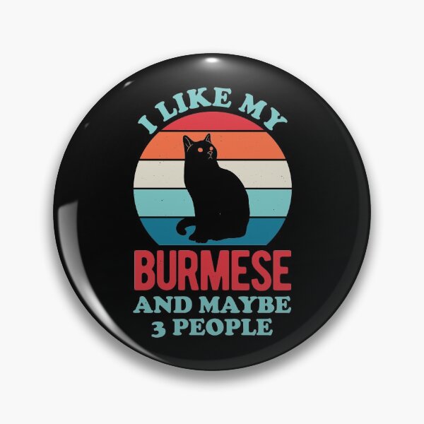 Item preview, Burmese Cat Funny designed and sold by artworkbyrihen.