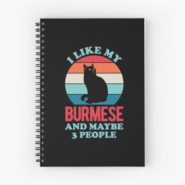 Item preview, Burmese Cat Funny designed and sold by artworkbyrihen.