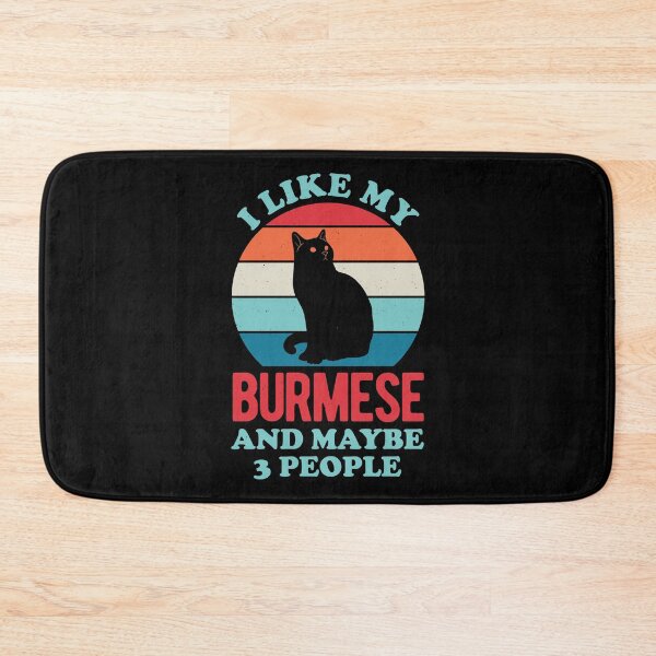 Item preview, Burmese Cat Funny designed and sold by artworkbyrihen.