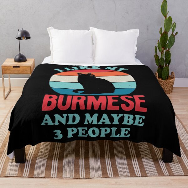 Item preview, Burmese Cat Funny designed and sold by artworkbyrihen.