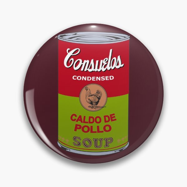 Item preview, Mexican Andy Warhol soups - Consuelos pop art - Caldo de Pollo designed and sold by Groenendijk.