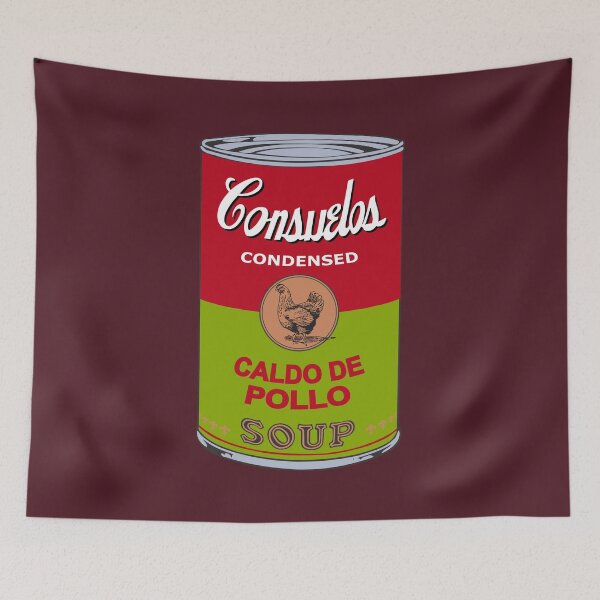 Item preview, Mexican Andy Warhol soups - Consuelos pop art - Caldo de Pollo designed and sold by Groenendijk.
