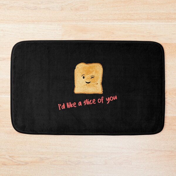 Item preview, Copy of I'd Like a Slice of You Food Pun (black) designed and sold by GoodMoodFood.