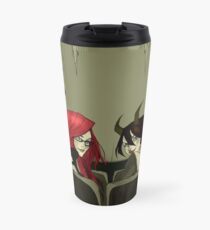 The Girls in the Back Row (Unlettered Logo) Travel Mug