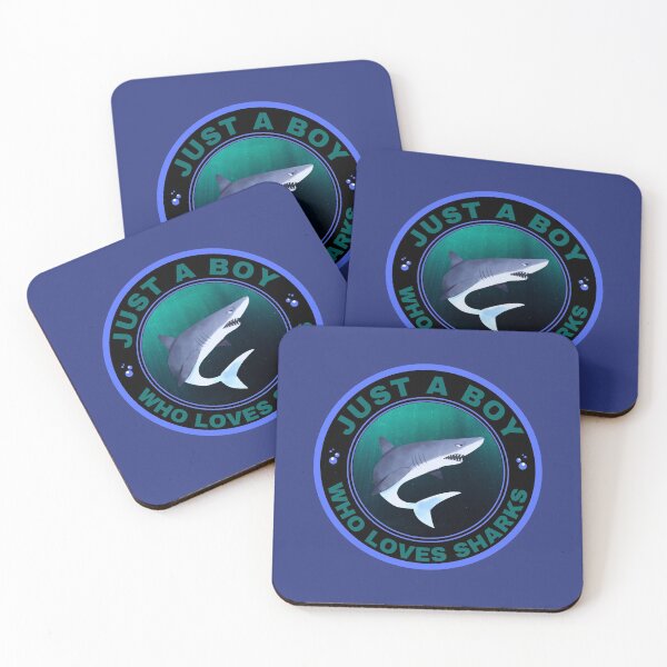 Item preview, Just a boy who loves Sharks designed and sold by fev-rocks.