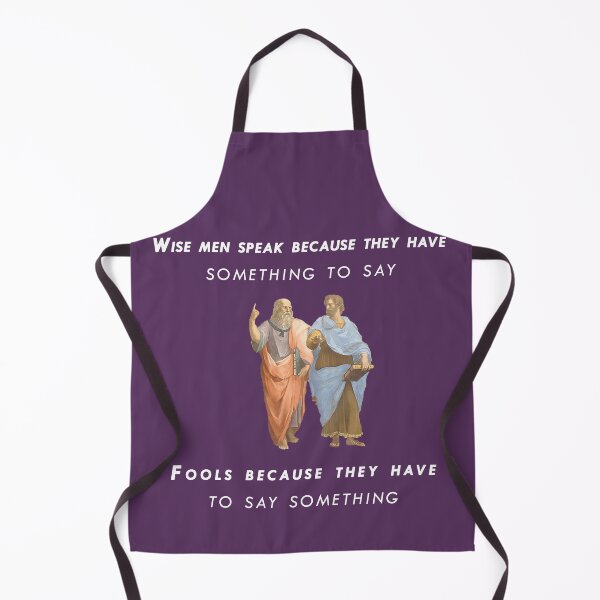 Item preview, Plato the Philosopher Wise Man Quote designed and sold by ClassicalGreece.