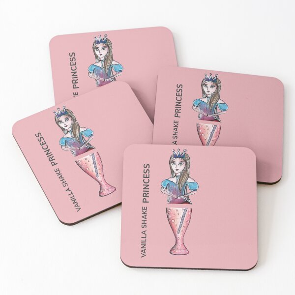 Item preview, VANILLA SHAKE PRINCESS by FrankenDuo creamy pink designed and sold by FrankenDuo.