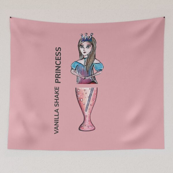 Item preview, VANILLA SHAKE PRINCESS by FrankenDuo creamy pink designed and sold by FrankenDuo.