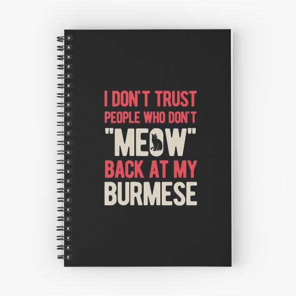 Item preview, Burmese Cat Funny designed and sold by artworkbyrihen.