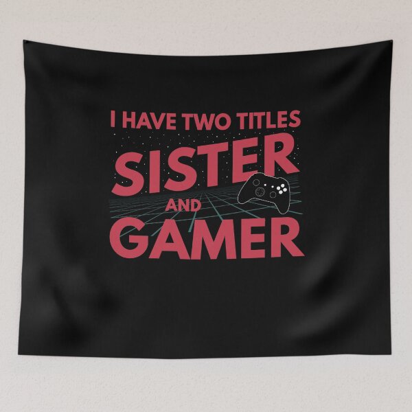 Item preview, Sister Gamer Girl Cool Retro Cyberpunk 80s Vintage  designed and sold by sillyquestions.