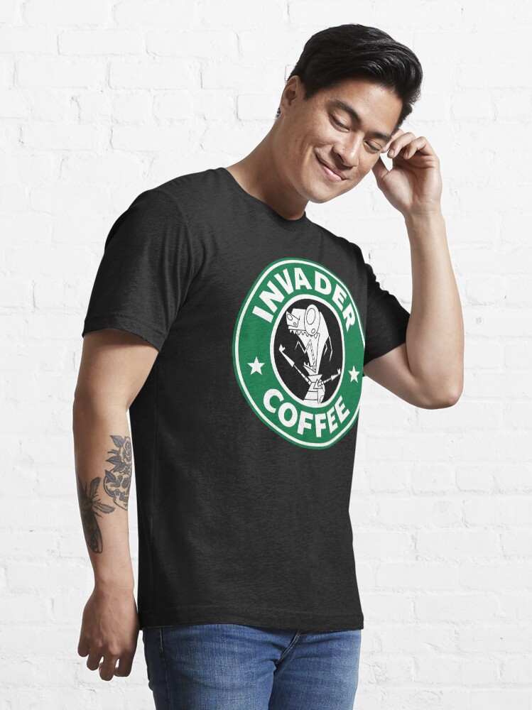 invader coffee shirt