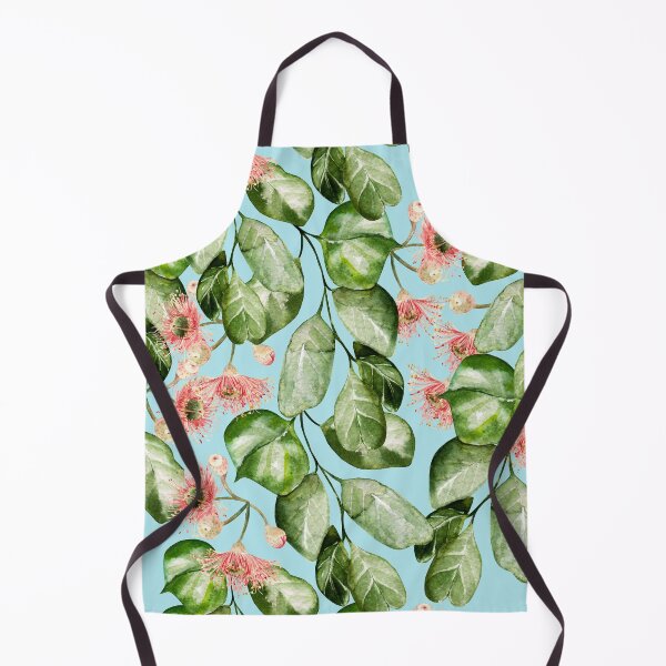 Item preview, Green leaves and pink flowers spring pattern designed and sold by PG Illustration.