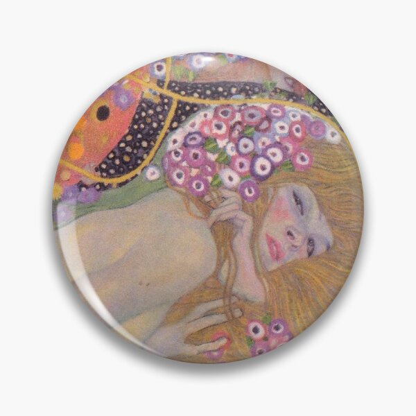 Item preview, Water Serpents II by Gustav Klimt - Art Nouveau Symbolism  designed and sold by Bebichic.