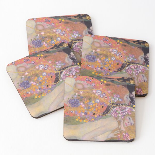 Item preview, Water Serpents II by Gustav Klimt - Art Nouveau Symbolism  designed and sold by Bebichic.