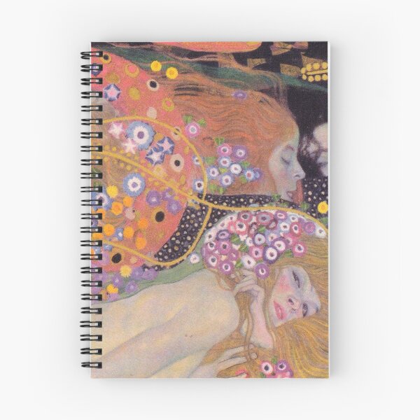 Item preview, Serpientes de agua II de Gustav Klimt – Simbolismo Art Nouveau designed and sold by Bebichic.