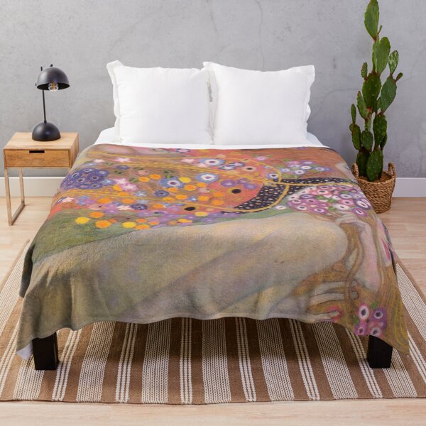 Item preview, Water Serpents II by Gustav Klimt - Art Nouveau Symbolism  designed and sold by Bebichic.