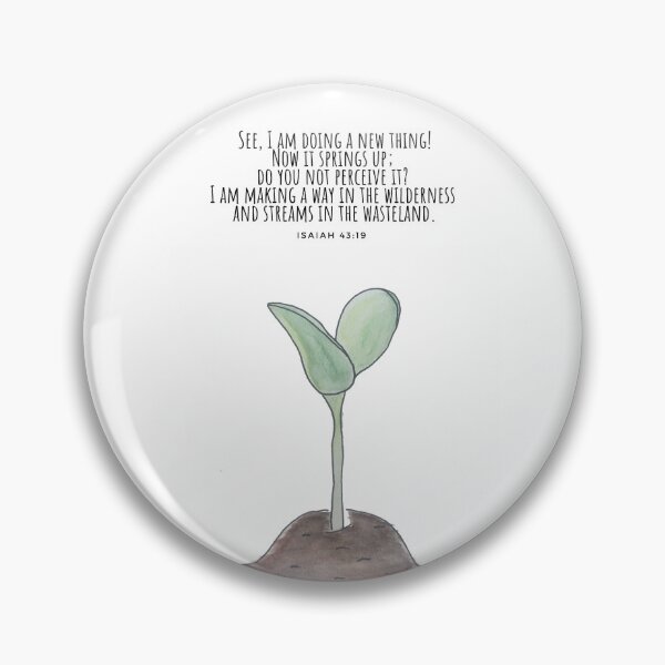 Item preview, Isaiah 43:19 'I am doing a new thing' designed and sold by Cherise Rochelle.