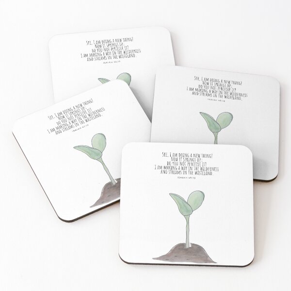 Item preview, Isaiah 43:19 'I am doing a new thing' designed and sold by Cherise Rochelle.